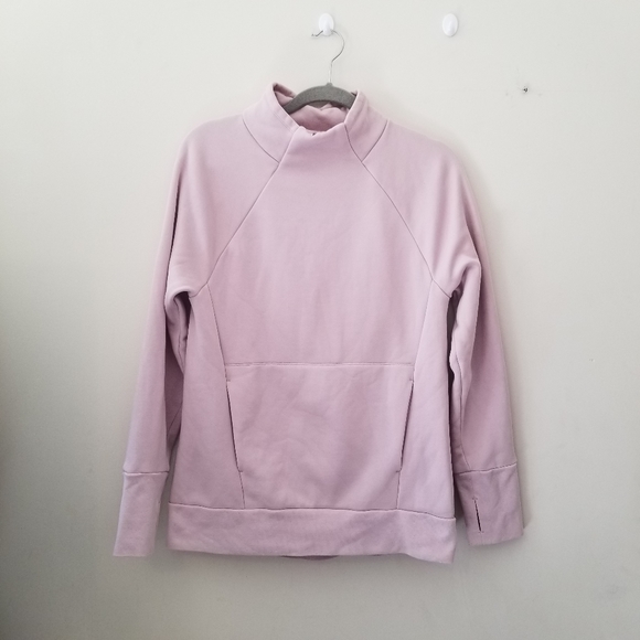 Fabletics Zaylee Funnel Neck Size Small Light Pink Super Soft - Picture 4 of 12